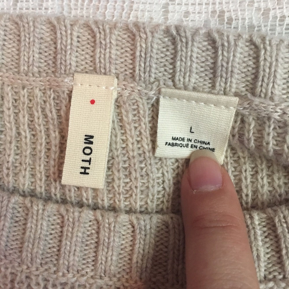 Anthropologie Moth Pasadena Oversized Tunic Sweat… - image 3